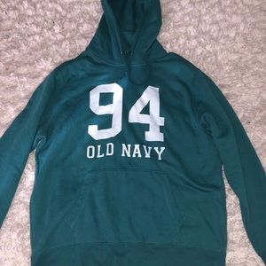Green Old Navy Hoodie